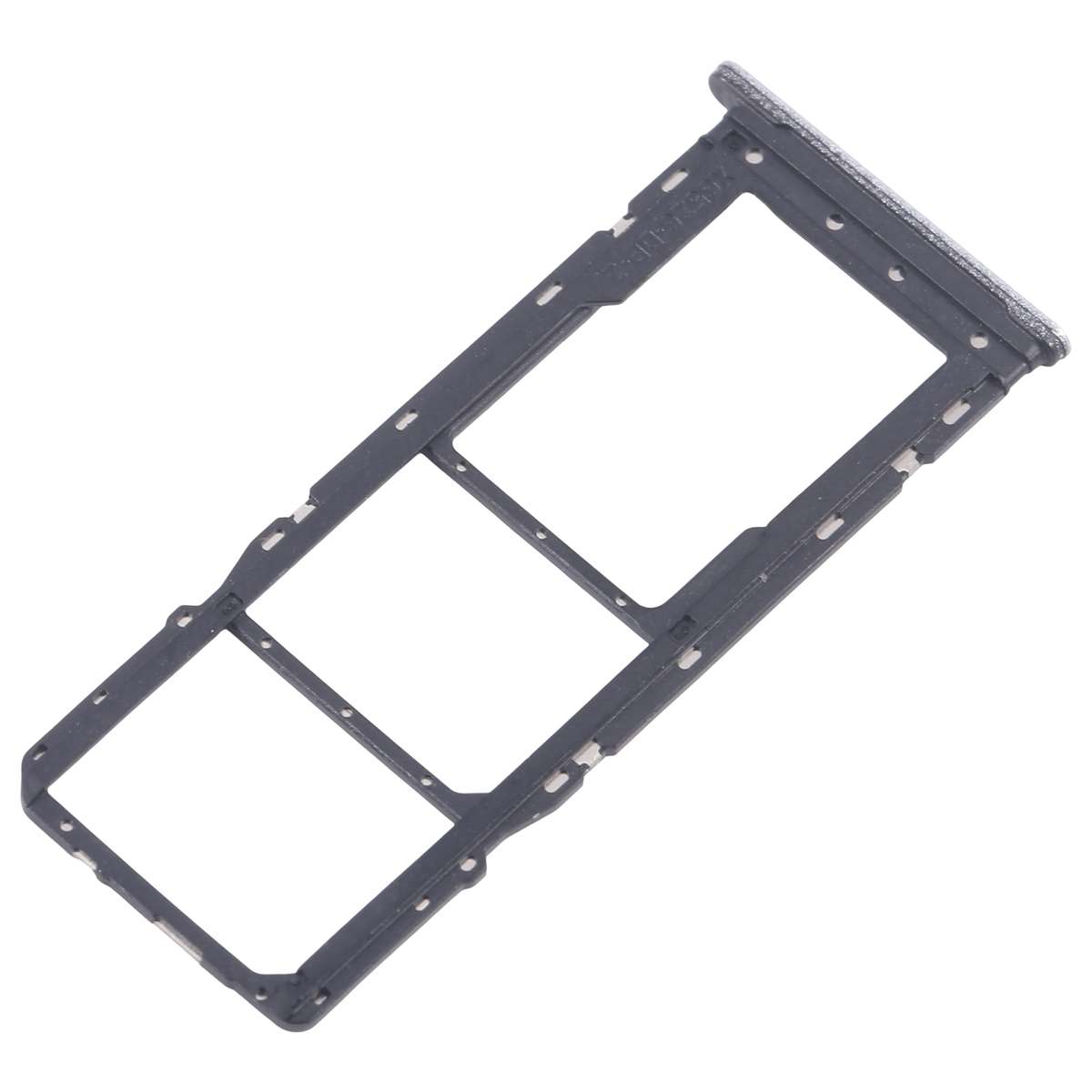 For Infinix Smart 8 Plus X6526 5pcs SIM Card Tray + SIM Card Tray + Micro SD Card Tray (Black)