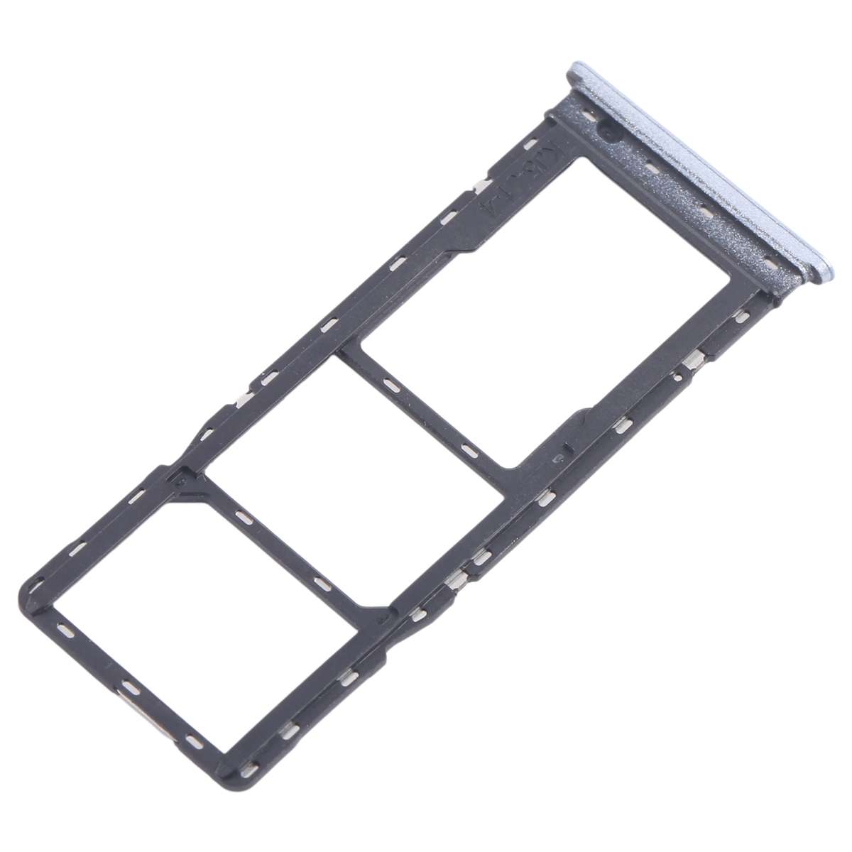 For Infinix Smart 8 Pro X6525 5pcs SIM Card Tray + SIM Card Tray + Micro SD Card Tray (Black)