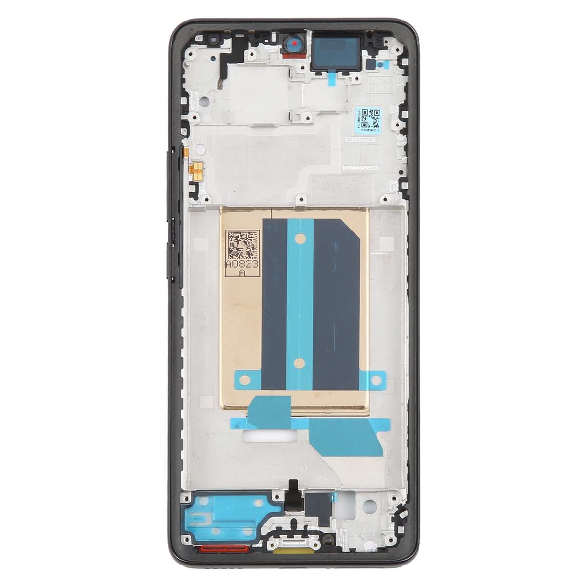 For Xiaomi Redmi Note 14 Pro+ 5G Original Middle Frame Bezel Plate (Black)
