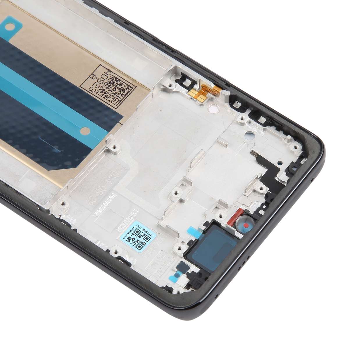 For Xiaomi Redmi Note 14 Pro+ 5G Original Middle Frame Bezel Plate (Black)