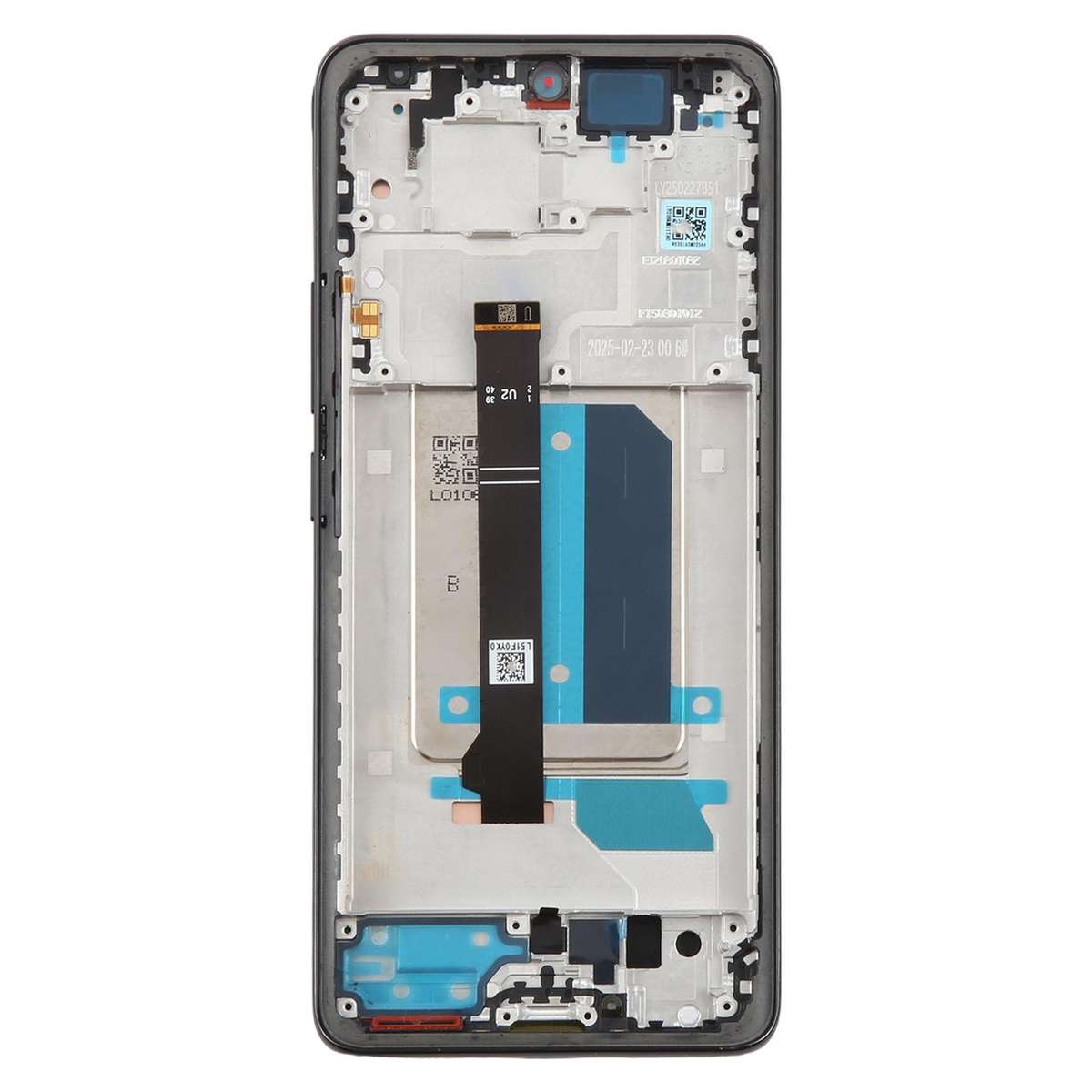 For Xiaomi Redmi Note 14 Pro+ 5G Original LCD Screen Digitizer Full Assembly with Frame (Black)