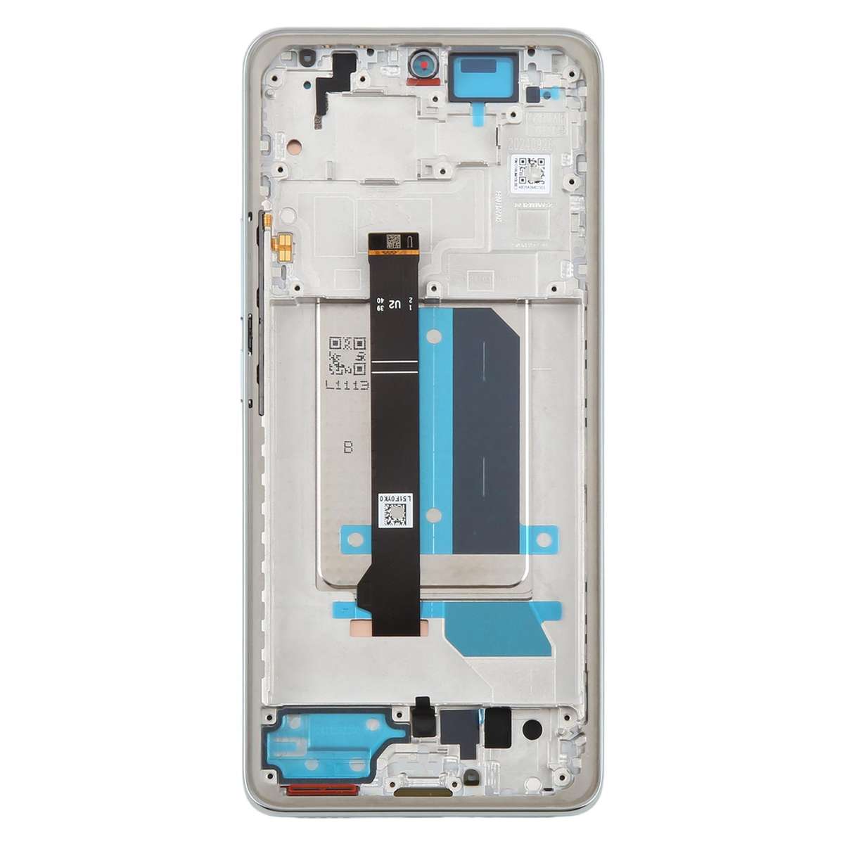 For Xiaomi Redmi Note 14 Pro+ 5G Original LCD Screen Digitizer Full Assembly with Frame (Black)