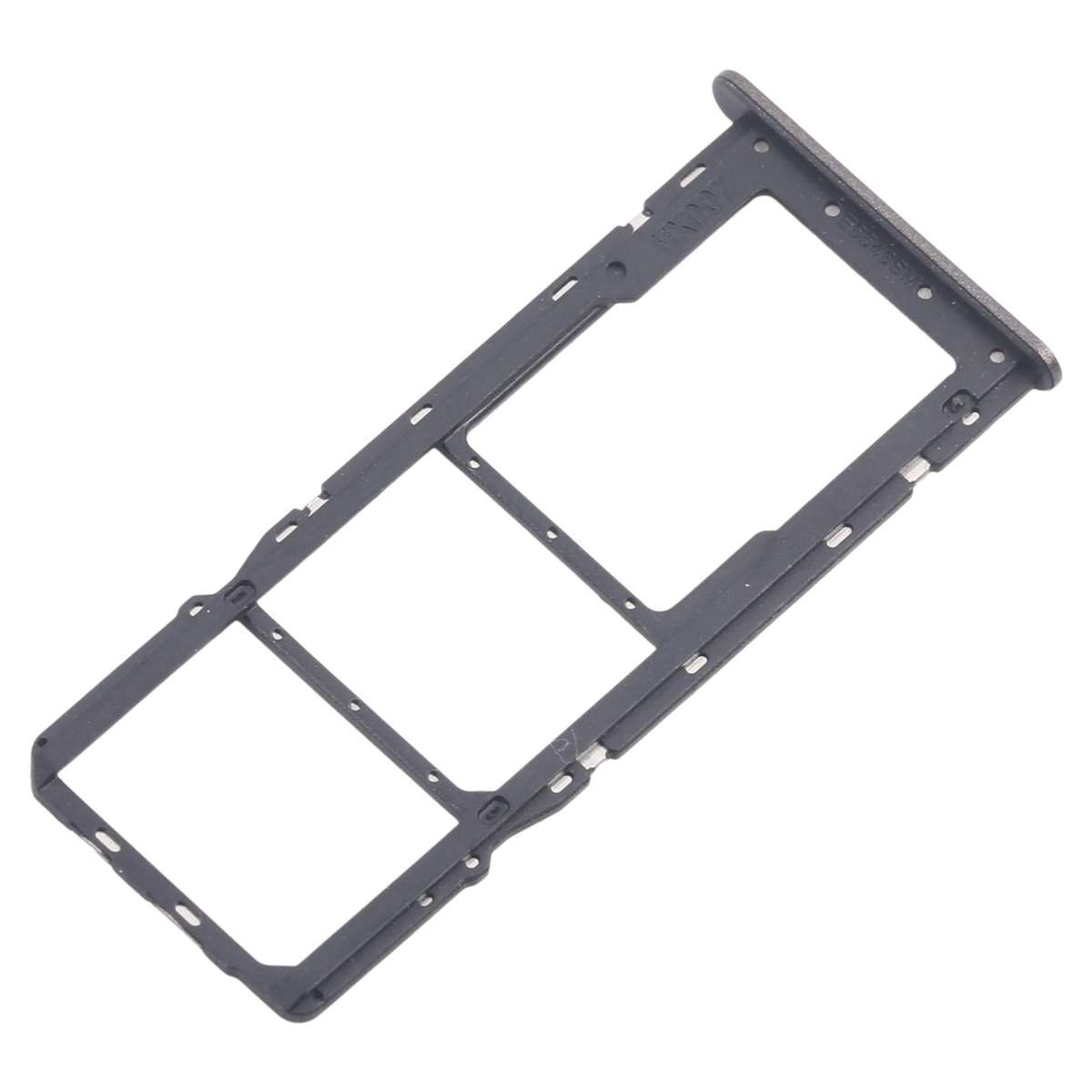 For Nokia C32 Original SIM Card Tray + SIM Card Tray + Micro SD Card Tray (Black)