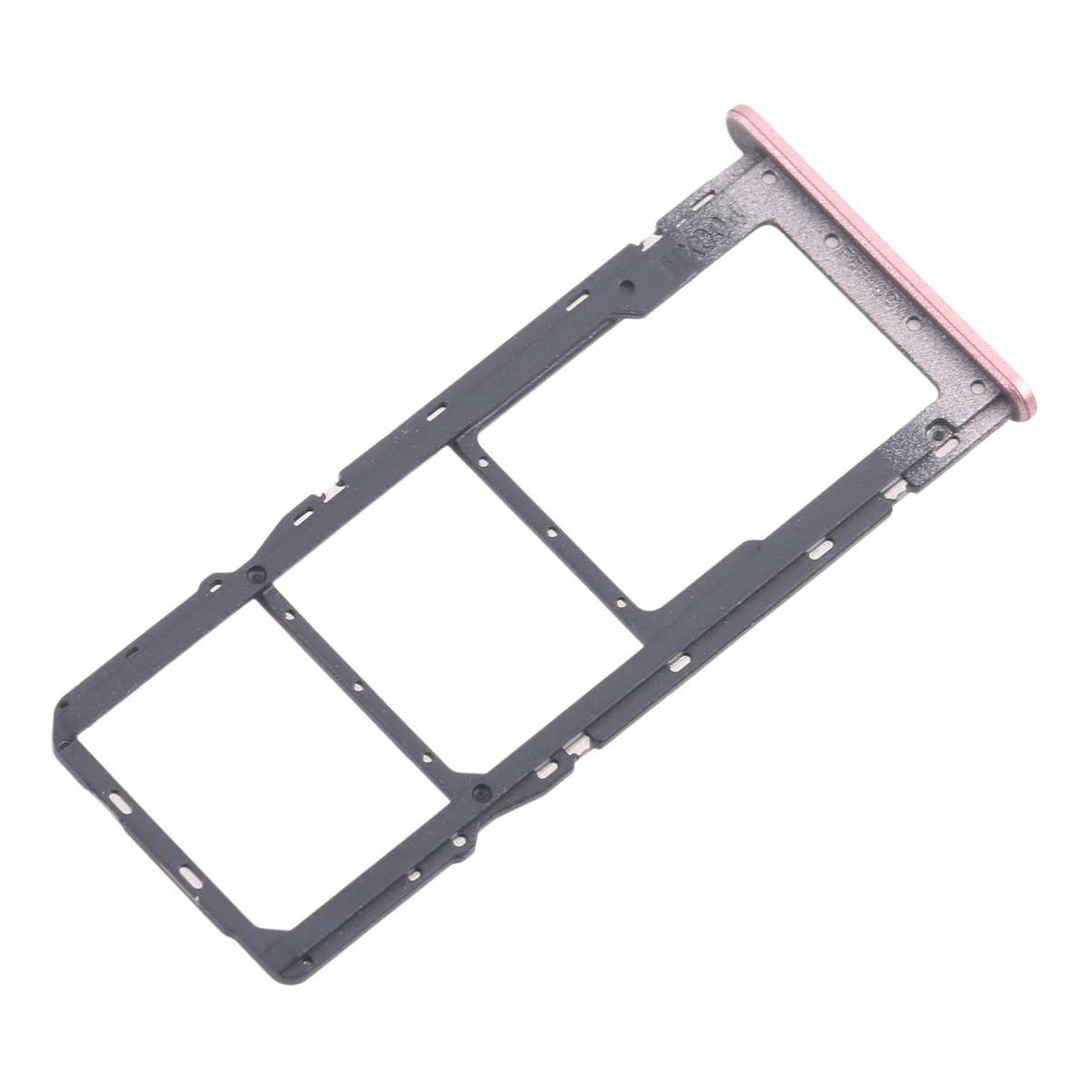For Nokia C32 Original SIM Card Tray + SIM Card Tray + Micro SD Card Tray (Black)