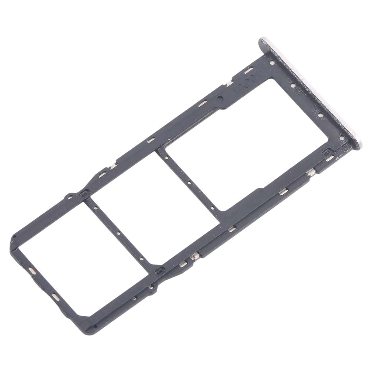 For Nokia C32 Original SIM Card Tray + SIM Card Tray + Micro SD Card Tray (Black)