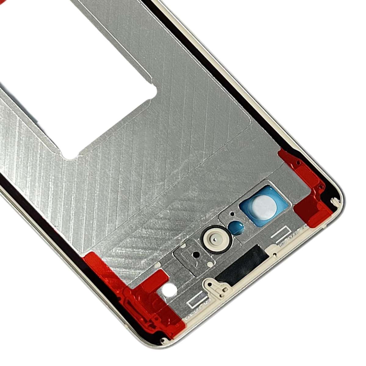 For OPPO Reno7 Pro 5G Front Housing LCD Frame Bezel Plate (Black)