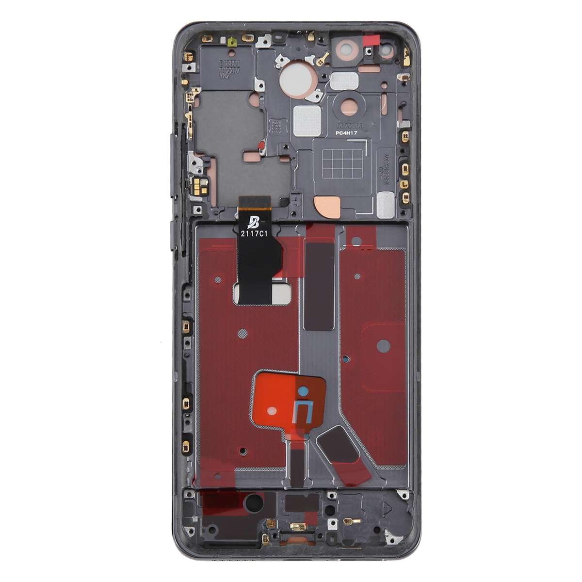 For Huawei P40 Pro TFT LCD Screen Digitizer Full Assembly with Frame, Not Supporting Fingerprint Ide