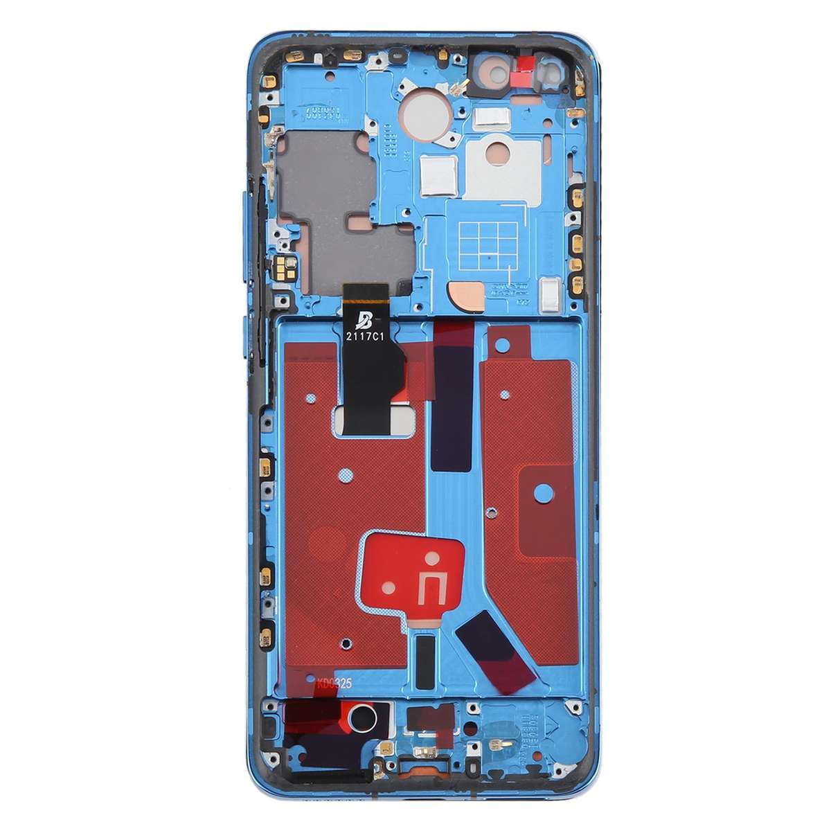 For Huawei P40 Pro TFT LCD Screen Digitizer Full Assembly with Frame, Not Supporting Fingerprint Ide