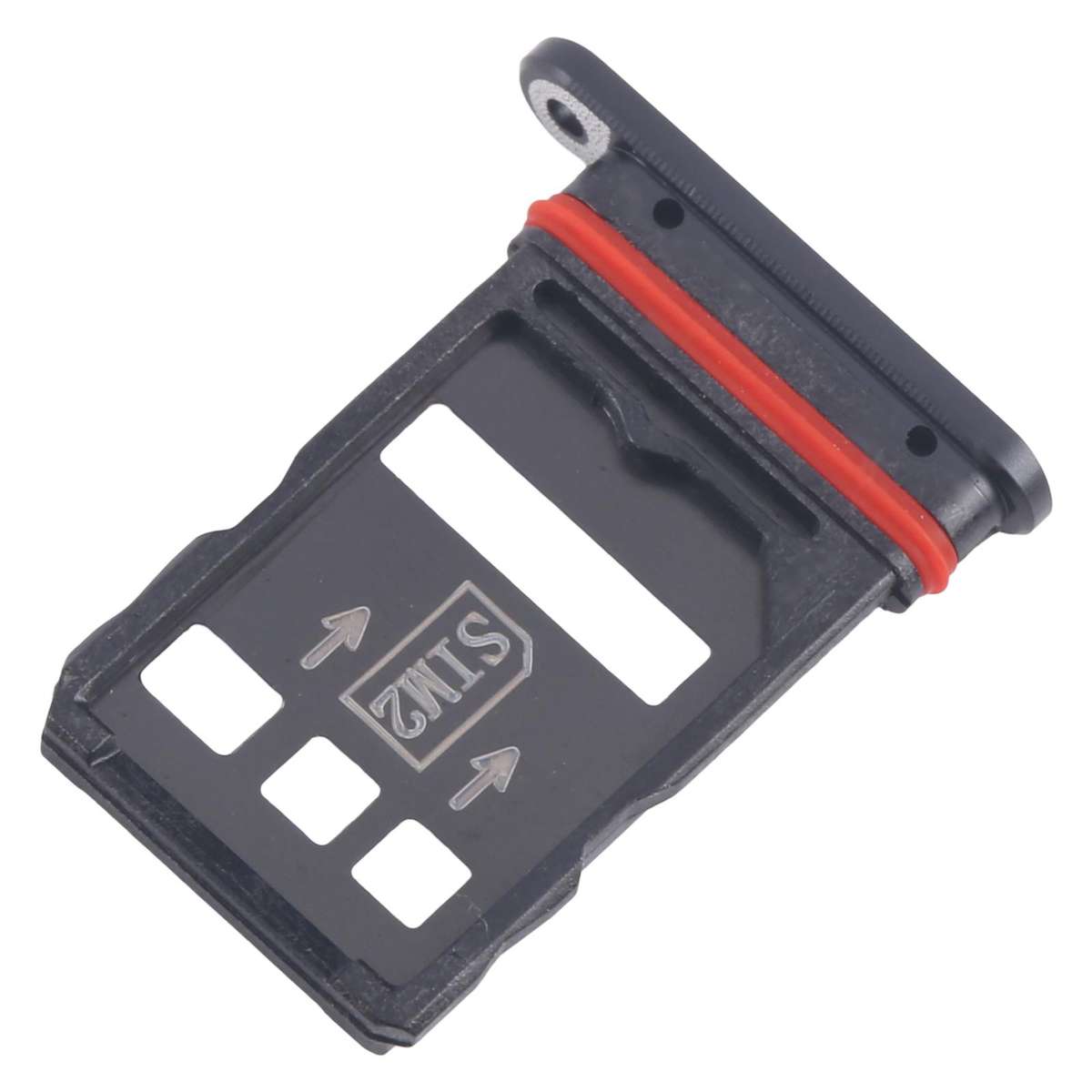 For ZTE nubia RedMagic 6s Pro SIM Card Tray + SIM Card Tray (Black)