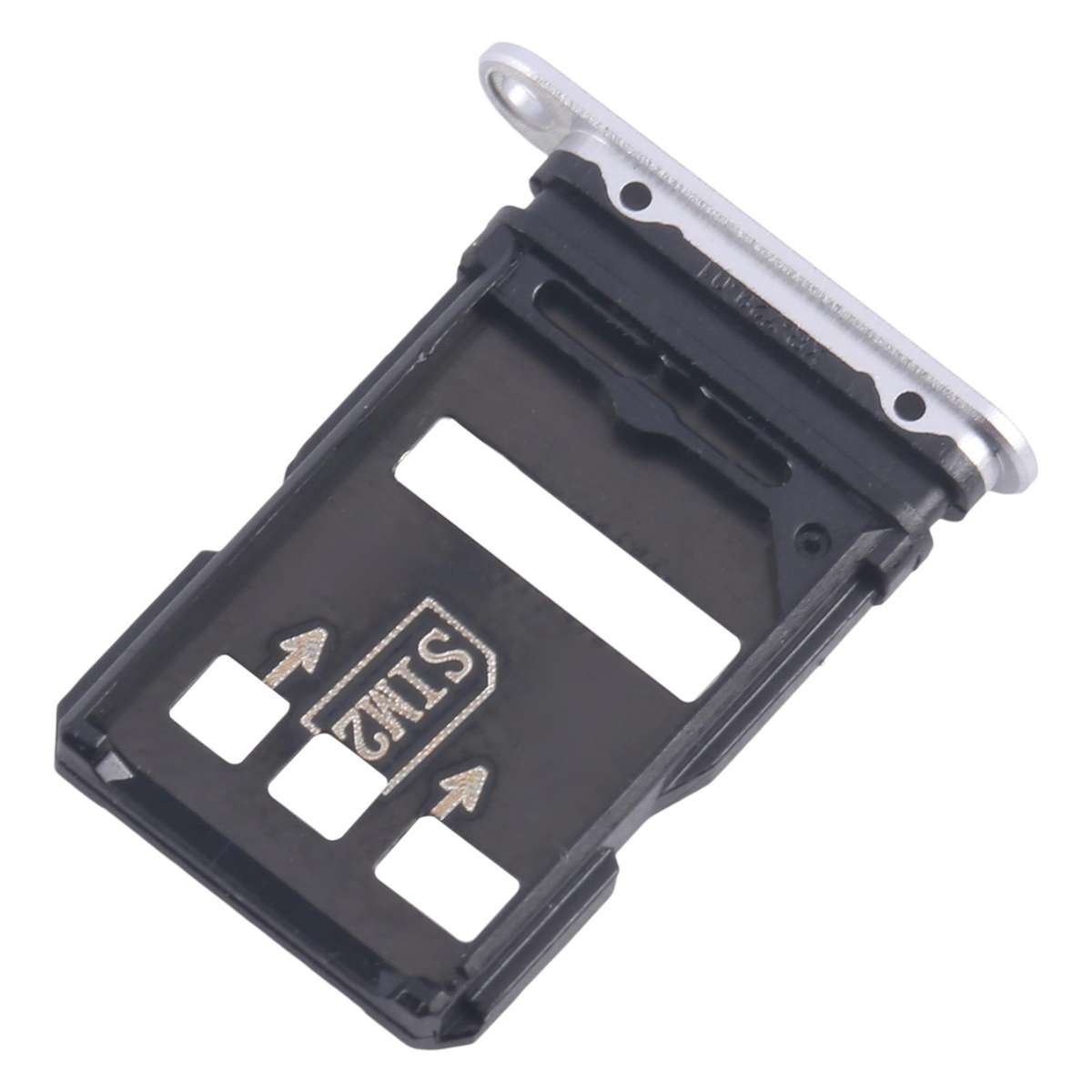 For ZTE nubia RedMagic 8 Pro+ SIM Card Tray + SIM Card Tray (Silver)