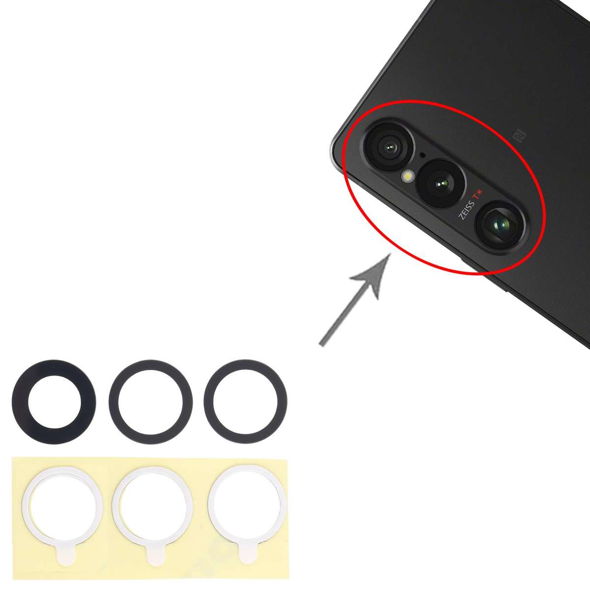 For Sony Xperia 1 VI Original Back Camera Lens