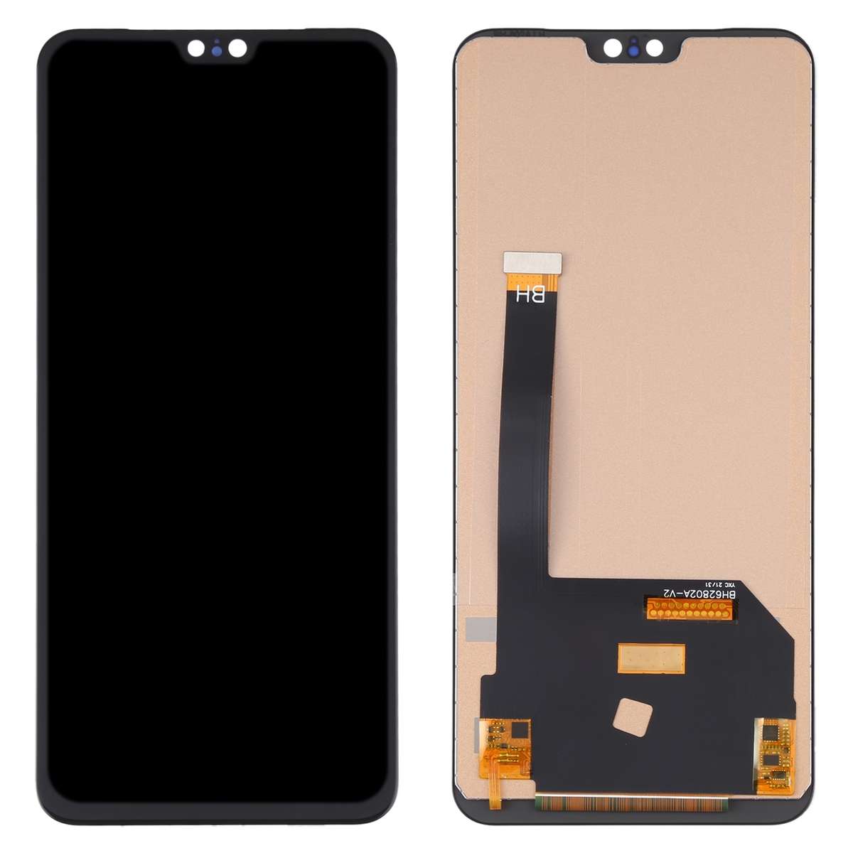 For vivo V20 Pro 5G TFT Material LCD Screen and Digitizer Full Assembly, Not Supporting Fingerprint