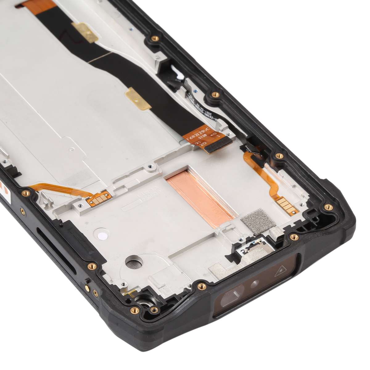 LCD Screen and Digitizer Full Assembly with Frame for Ulefone Power Armor 13(Black)