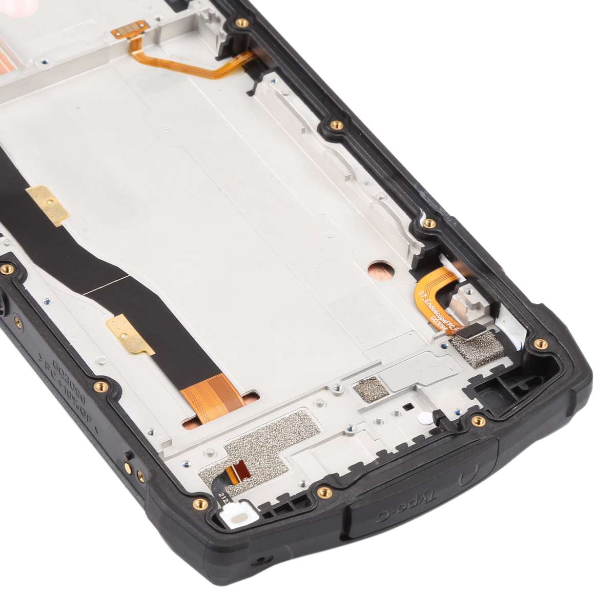 LCD Screen and Digitizer Full Assembly with Frame for Ulefone Power Armor 13(Black)