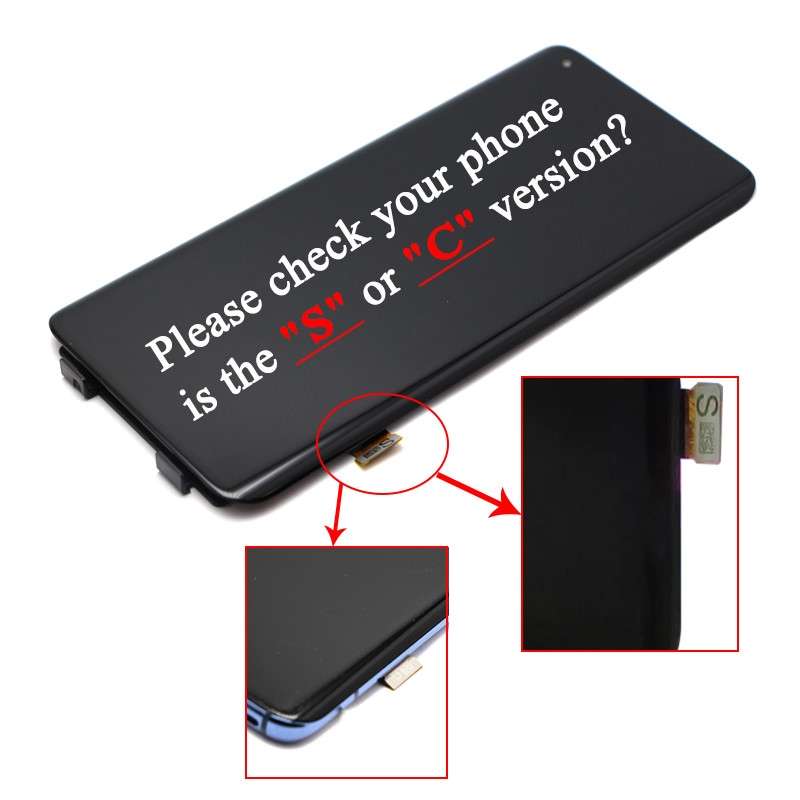 Original AMOLED LCD Screen for Xiaomi Mi 10 / Mi 10 Pro (C Version)with Digitizer Full Assembly