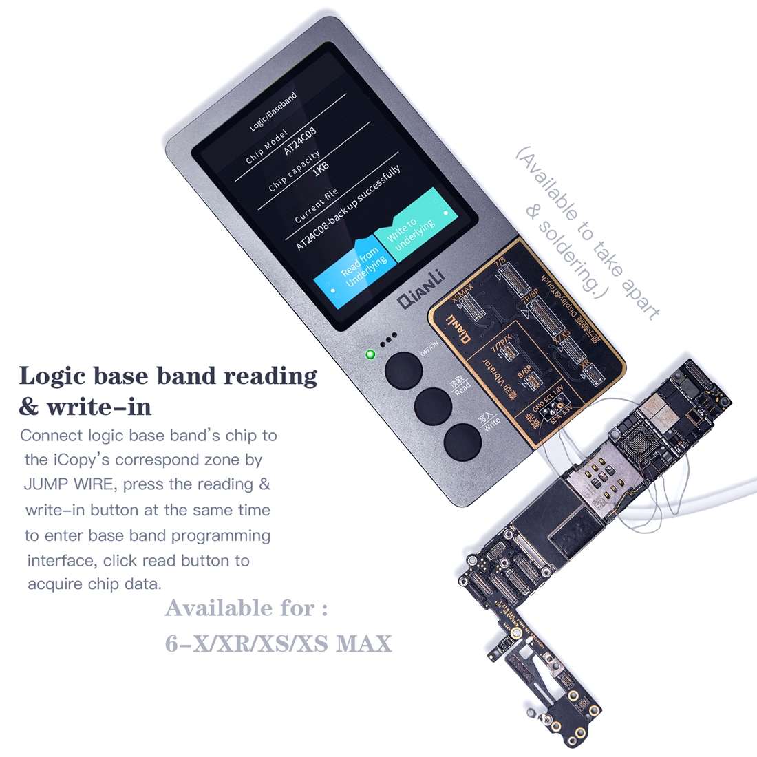 Qianli iCopy Plus 3 in 1 LCD Screen Original Color Repair Programmer For iPhone