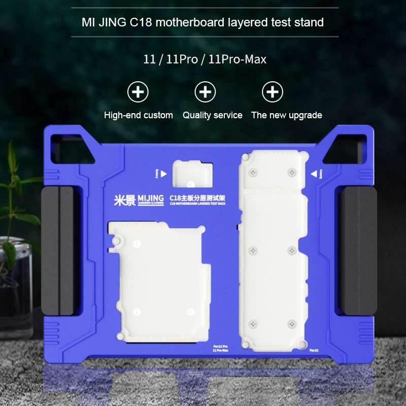 MiJing C18 Main Board Function Testing Fixture For iPhone 11 / 11 Pro / 11 Pro Max