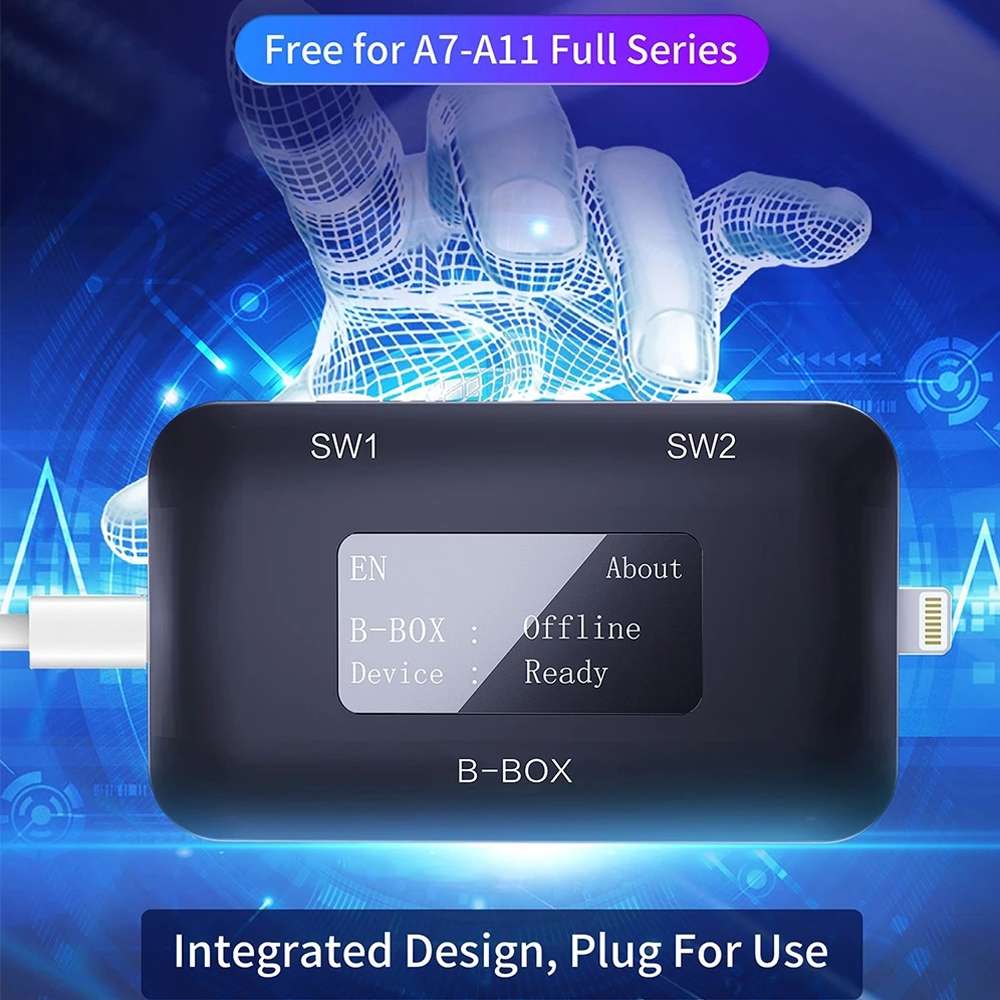 B-BOX Hard Disk Reading Writing Change SN Programming with 1.3 inch Screen for iPhone 7-11