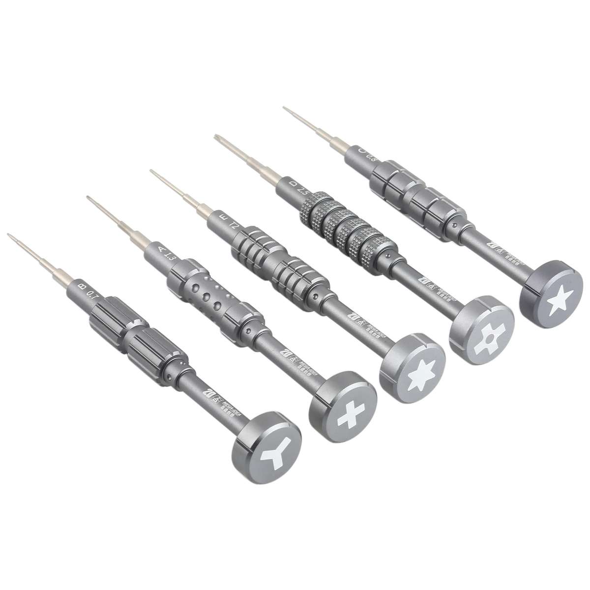 QIANLI 5 in 1 Multi-purpose 2D Grenade Magnetic Screwdriver Set