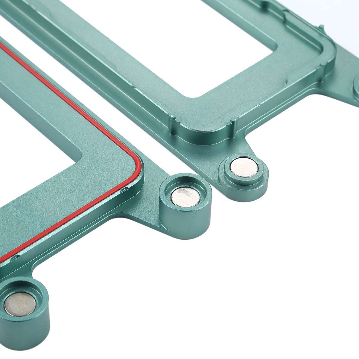 Magnetic LCD Screen Frame Bezel Pressure Holding Mold Clamp Mold For iPhone 12 Pro Max