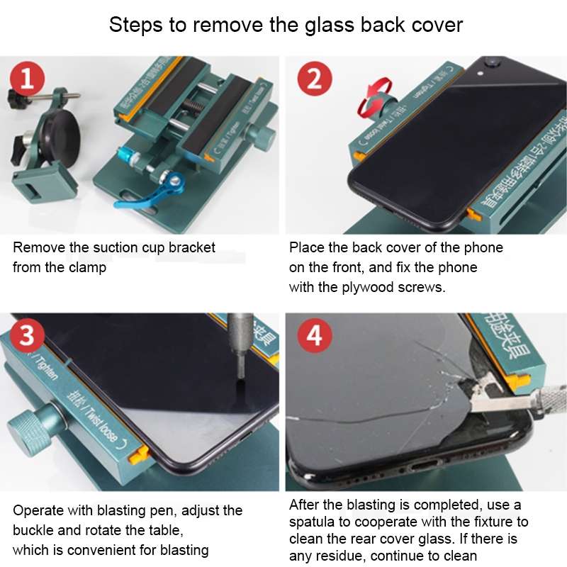 2 in 1 360 Rotating LCD Screen Rear Cover Separator