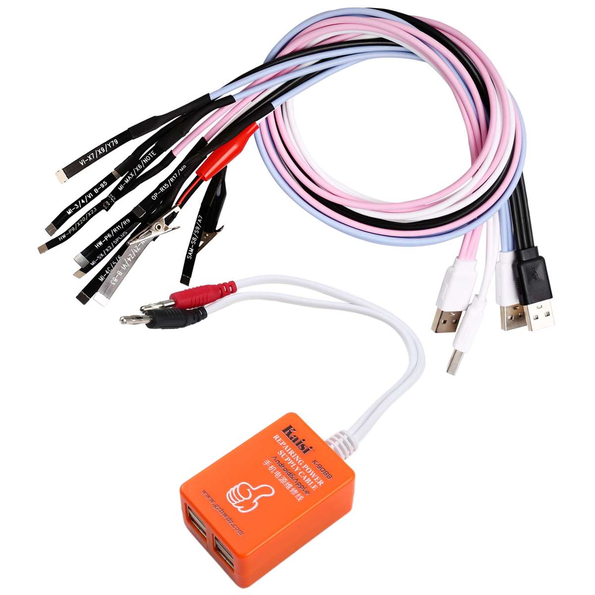 Kaisi K-9088 Repairing Power Supply Cable For Android/iPhone