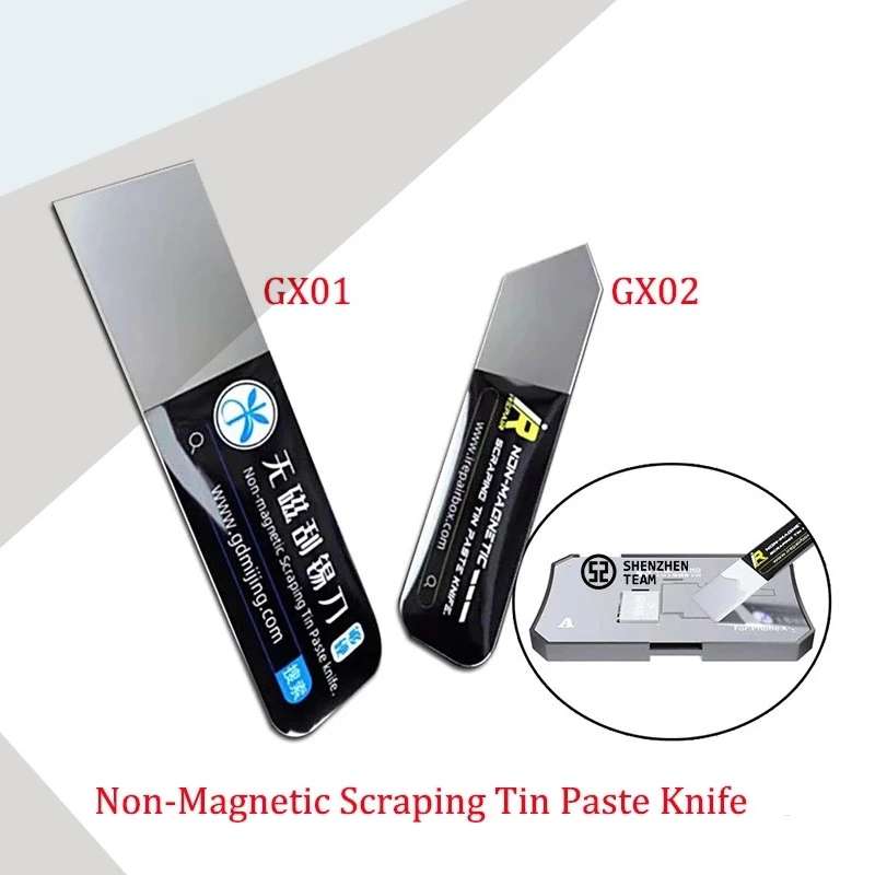 Mijing 2 in 1 Non Magnetic Svraping Tin Knife