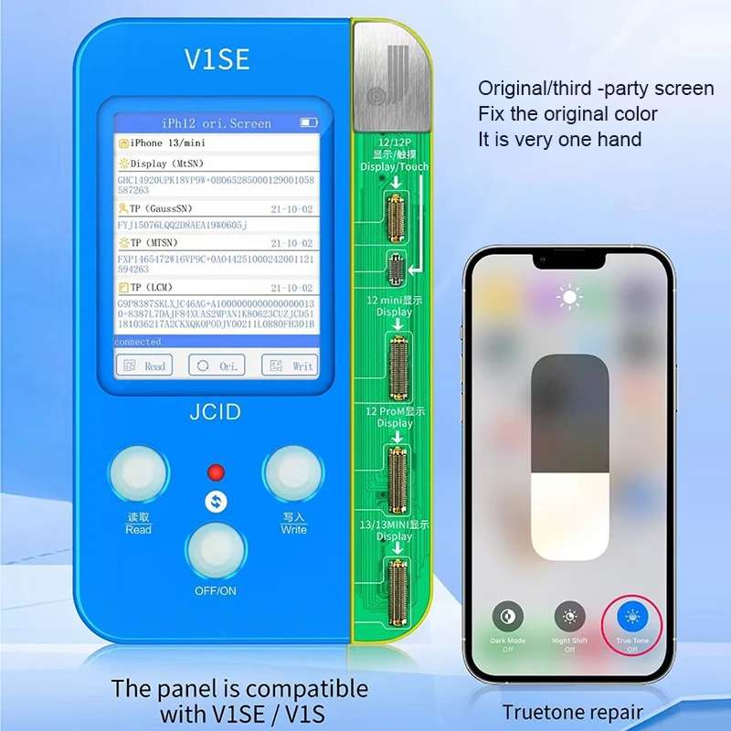 JC V1SE Testing Repair True Tone Board Adaptor For iPhone 12 Series / 13 / 13 mini / 14 / 14 Plus