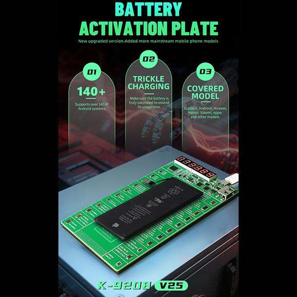 Kaisi K-9208 2025 Version Activated And Charging Jig Test Tools (Green)