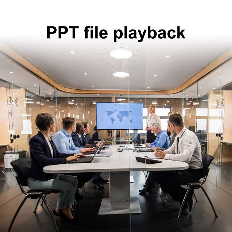 Uhd 4K Player Single-unit Advertising Machine Powered Up Automatically Plays Video PPT ... (black)