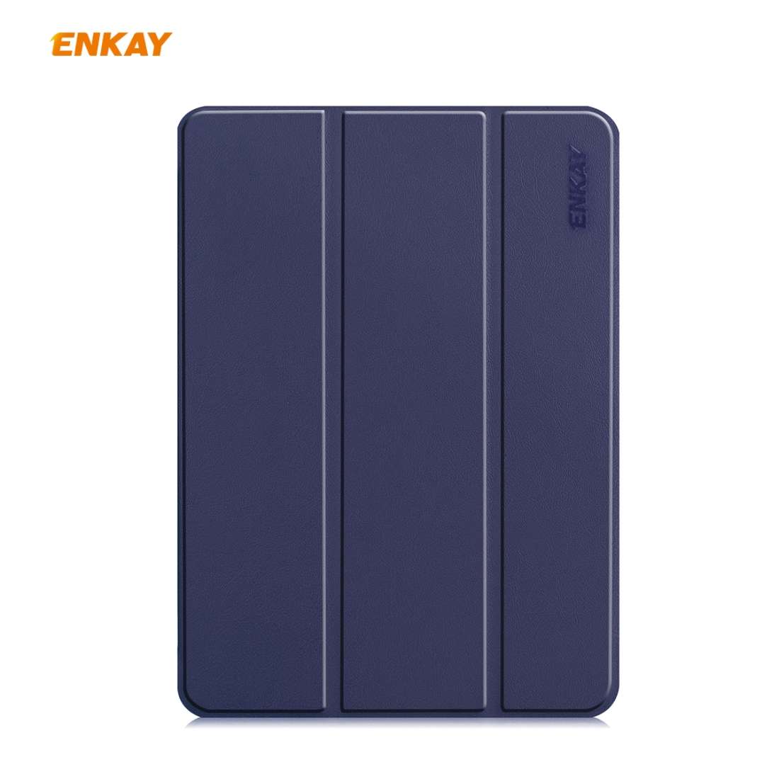 For iPad Pro 11 2022 / 2020 / 2021 ENKAY ENK-8001 Denim Pattern Horizontal Flip Le ... (Dark Blue)