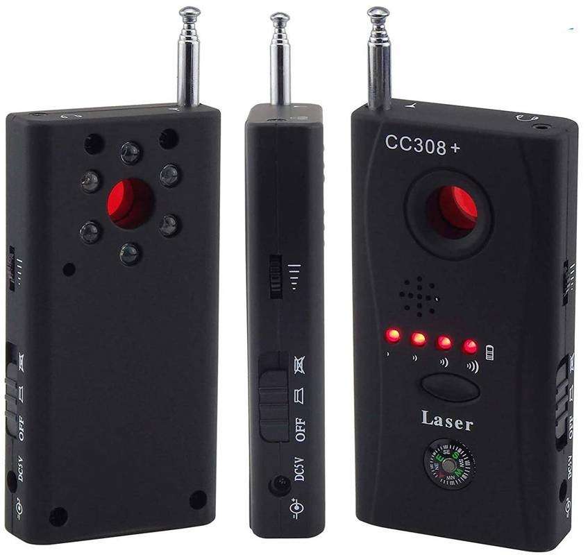 CC308 Full Range Camera Laser Detector Mini Wireless Camera Signal GSM Device Finder
