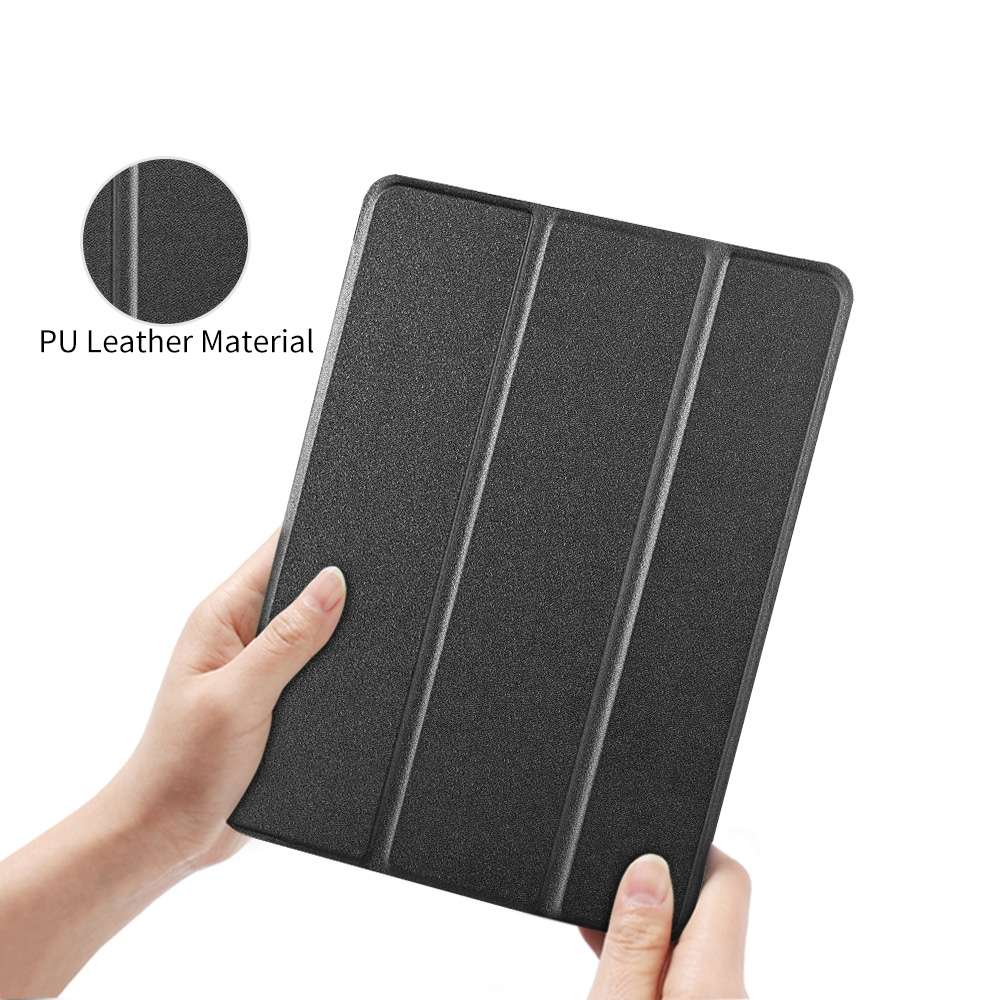 For iPad mini 5 / mini 4 / mini 3 / mini 2 / mini 3-folding Litchi Texture Horizontal ... (Black)