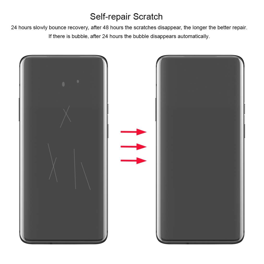 2 PCS ENKAY Hat-Prince 0.1mm 3D Full Screen Protector Explosion-proof Hydrogel Film for