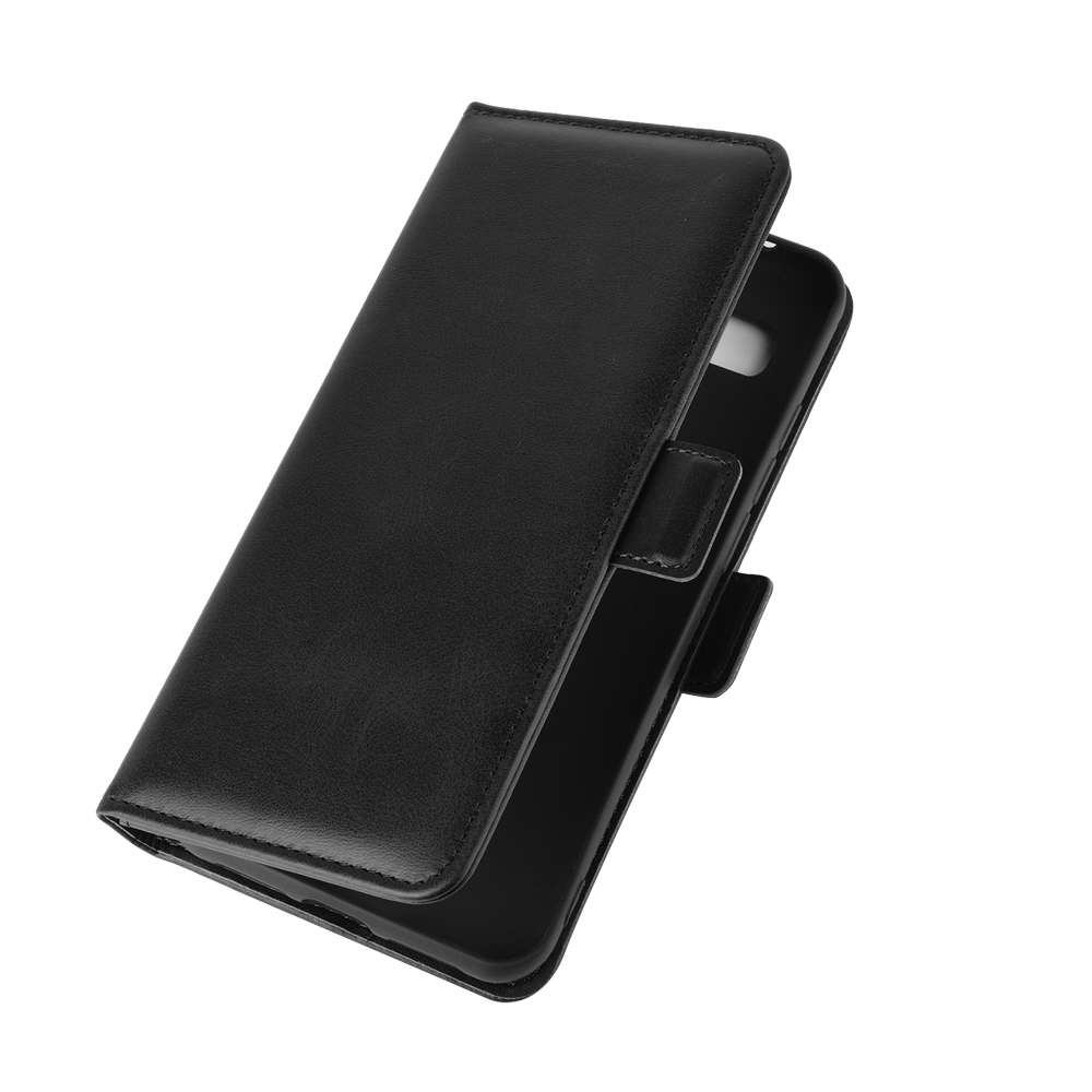 For TCL 10L Dual-side Magnetic Buckle Horizontal Flip Leather Case with Holder & Card ... (Black)