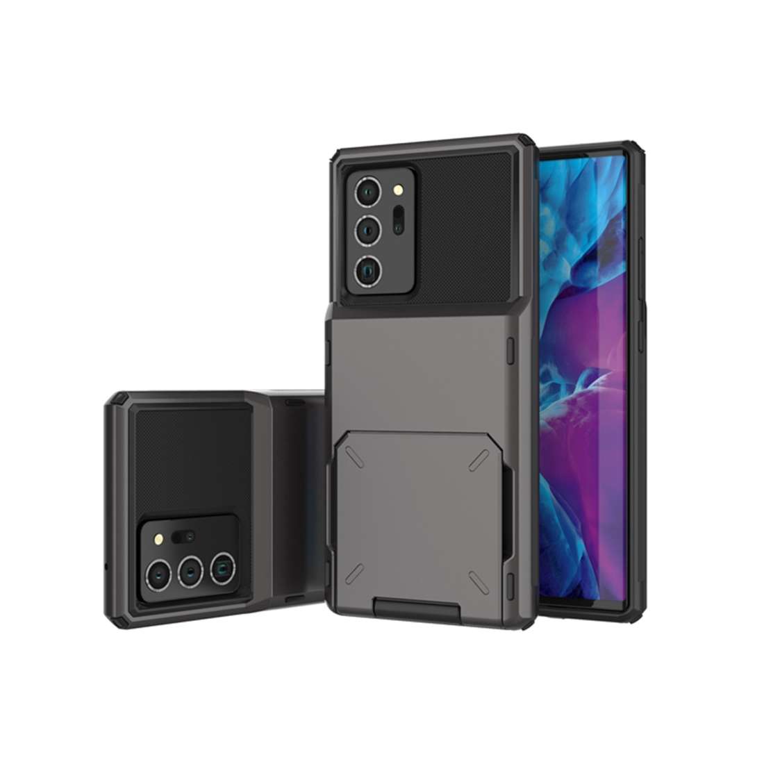 For Samsung Galaxy Note20 Ultra Scratch-Resistant Shockproof Heavy Duty Rugged Armor Protective Case