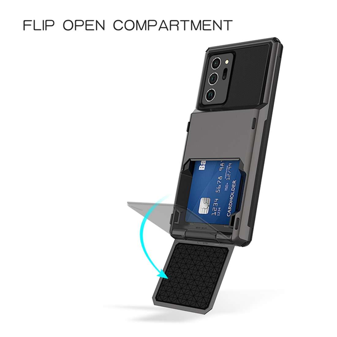For Samsung Galaxy Note20 Ultra Scratch-Resistant Shockproof Heavy Duty Rugged Armor Protective Case
