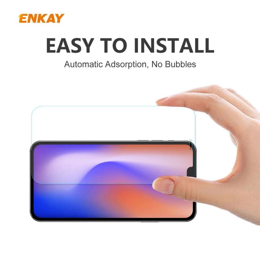 For iPhone 12 Pro Max 2pcs ENKAY Hat-Prince 0.26mm 9H 2.5D Curved Edge Explosion-proof Tempered Gl