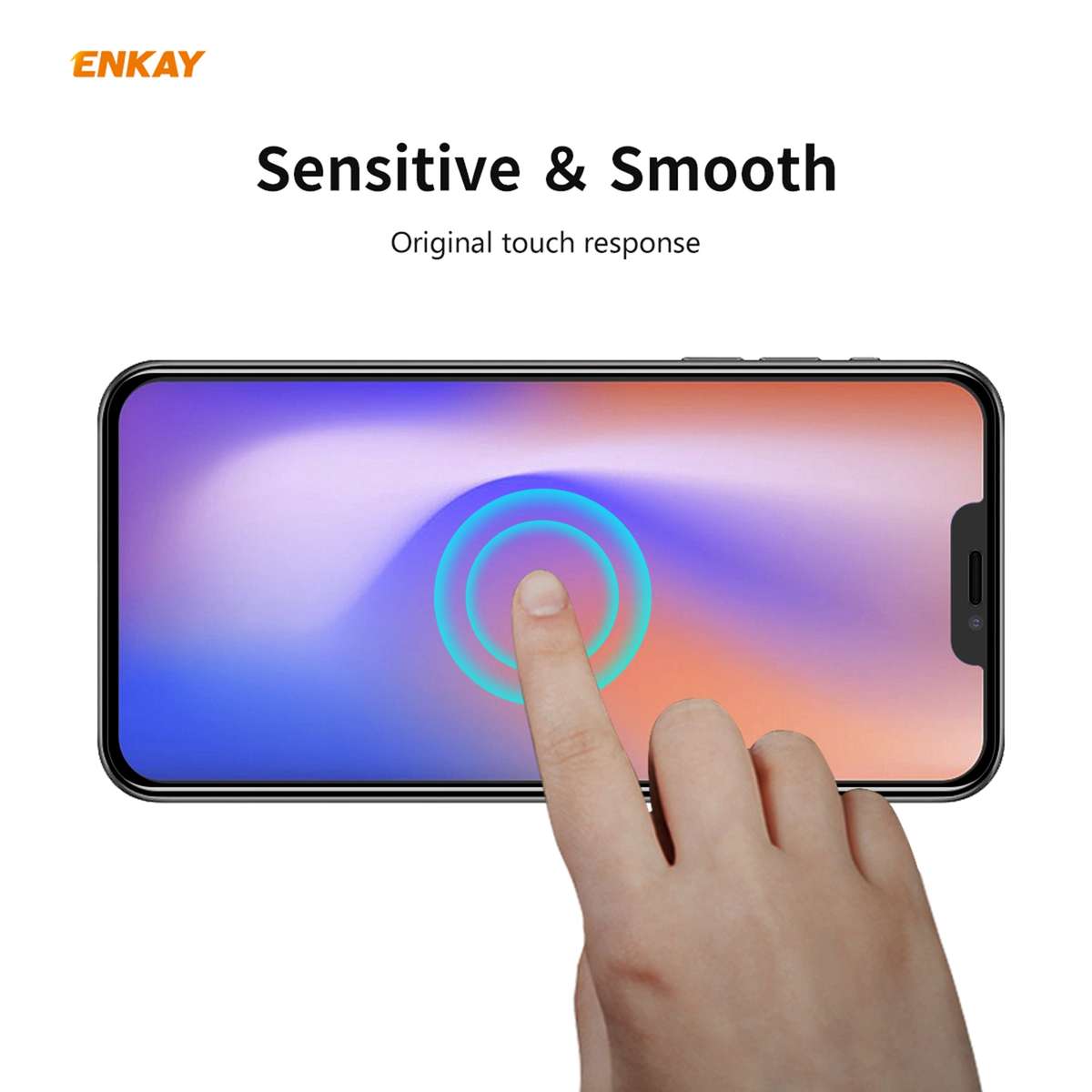 For iPhone 12 Pro Max ENKAY Hat-Prince 0.26mm 9H 6D Curved Full Coverage Tempered Glass Protector