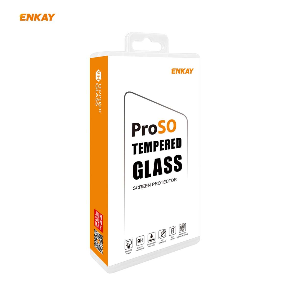 For iPhone 12 Pro Max 5pcs ENKAY Hat-Prince 0.26mm 9H 6D Privacy Anti-spy Full Screen Tempered Gla