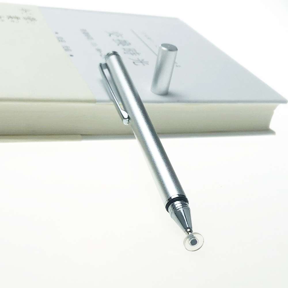 AT-11 Mobile Phone Tablet Universal Touch Screen Capacitive Pen Precision Stylus(Silvery)