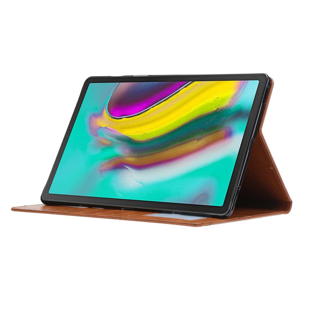 Knead Skin Texture Horizontal Flip Leather Case for Galaxy Tab S5e 10.5 T720 / T725, w ... (Black)