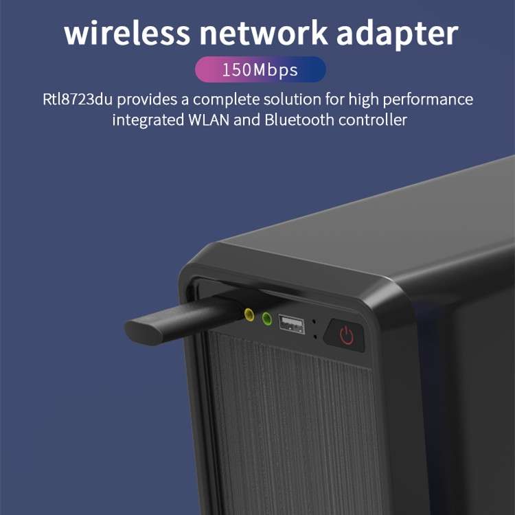JD-06K 2 in 1 USB Wireless Network Card Bluetooth Adapter