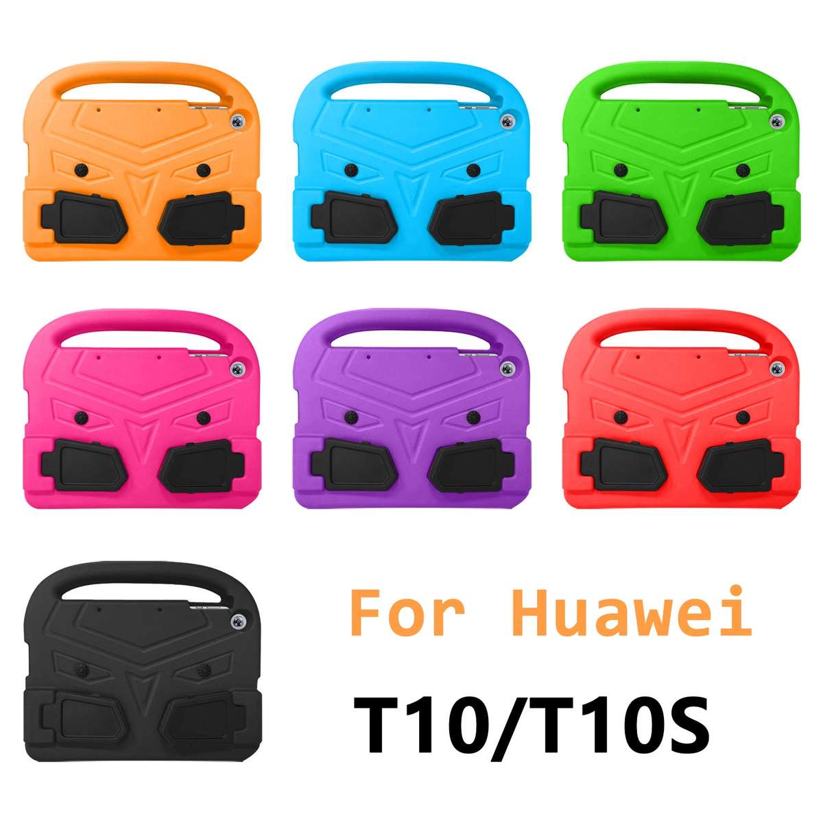 For Huawei MatePad T10S 10.1 / T10 9.7 Sparrow Style EVA Material Children Shockproof ... (Green)