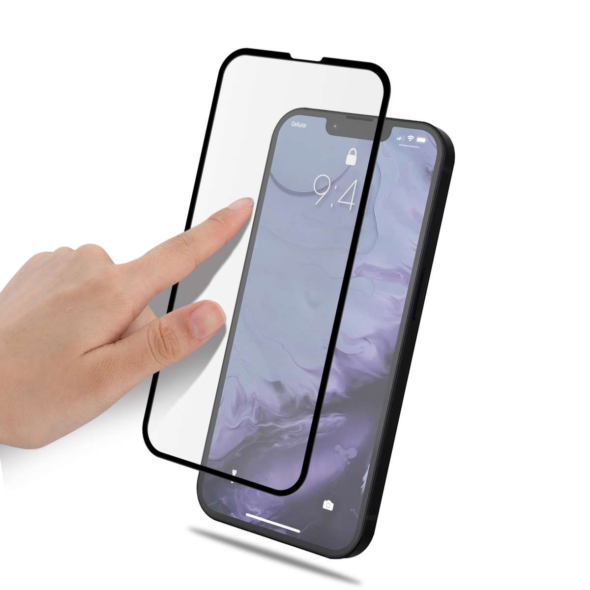 For iPhone 13 Pro Max mocolo 0.33mm 9H 2.5D Full Glue Tempered Glass Film