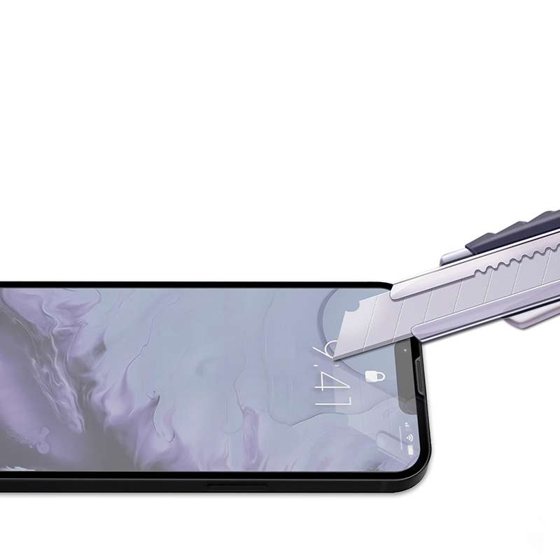 For iPhone 13 Pro Max mocolo 0.33mm 9H 2.5D Full Glue Tempered Glass Film