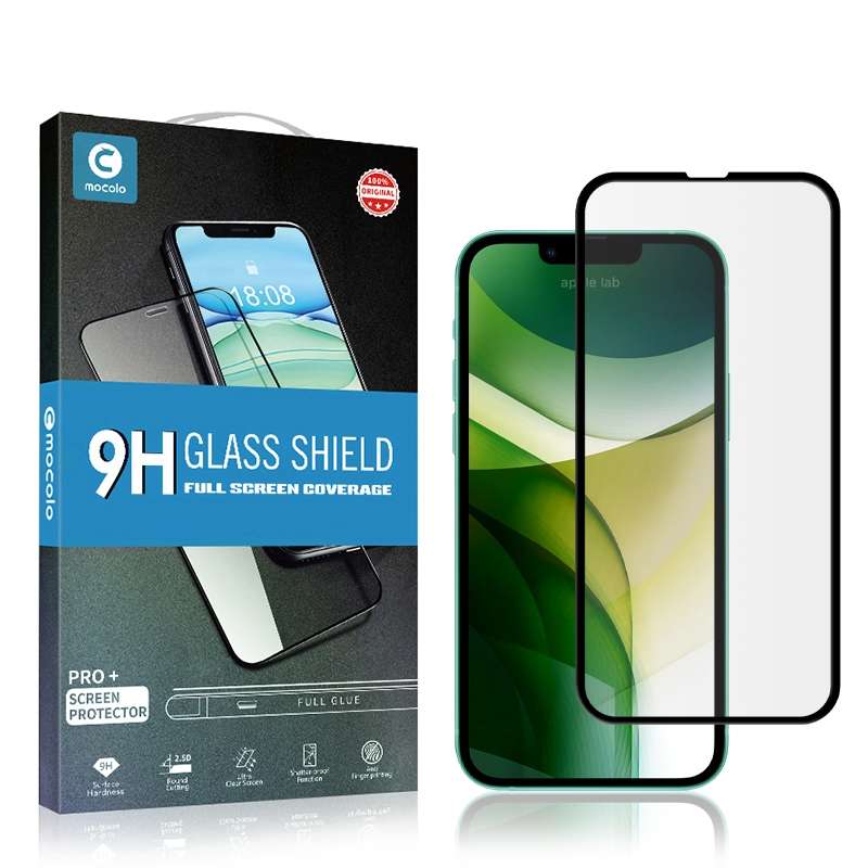 For iPhone 13 Pro Max mocolo 0.33mm 9H 2.5D Full Glue Tempered Glass Film