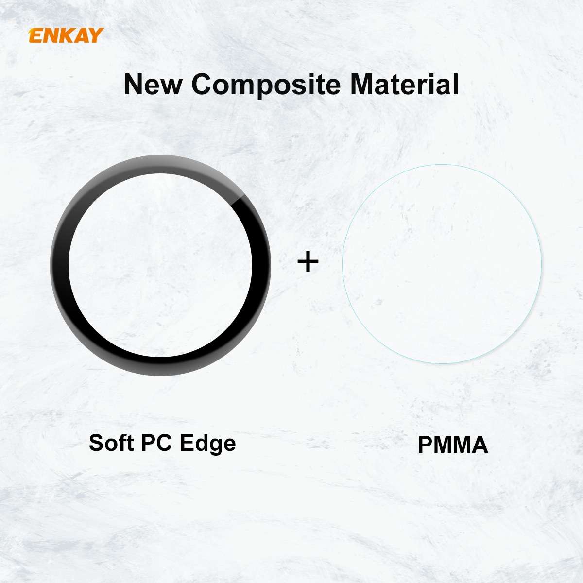 10 PCS For Huawei WATCH 3 46mm ENKAY Hat-Prince 3D Full Coverage Soft PC Edge + PMMA HD Screen Pro