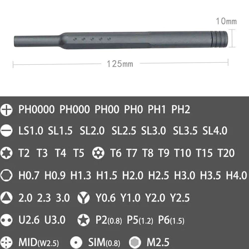 A49 49 in 1 High Quality Screwdriver Set Mobile Computer Disassembly and Maintenance Tools