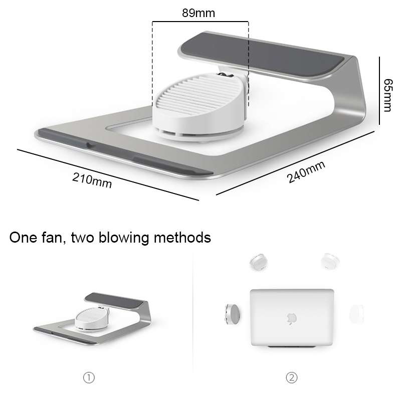 AP-1S Aluminum Alloy Laptop Stand with Radiator